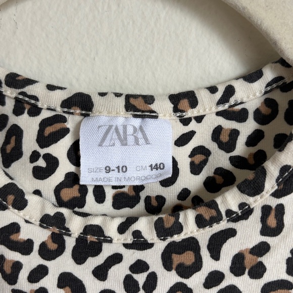 Zara Kids Leopard Tank Top - Picture 3 of 3